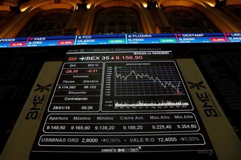 El IBEX cae un 0 41 afectado por las pérdidas de la banca