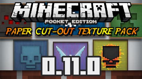 Minecraft Pe X Paquete De Textura Paper Cut Out Texture Pack