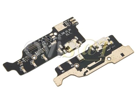 Placa Auxiliar Con Conector De Carga Datos Y Accesorios Mic