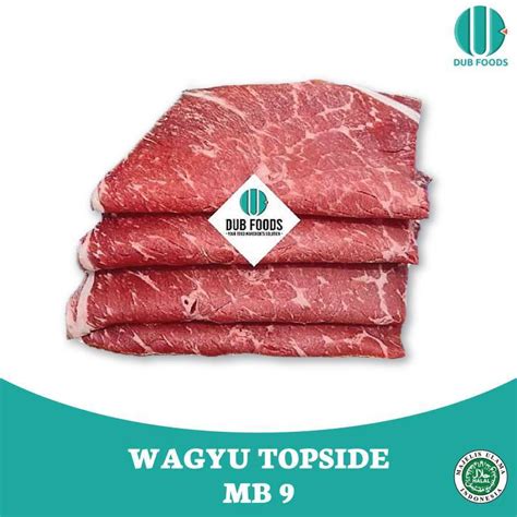 Jual Aus Beef Slice Wagyu Topside Mb Kg Di Seller Dub Foods