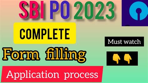 Sbi Po Online Form Kaise Bhare How To Fill Sbi Po Online Form