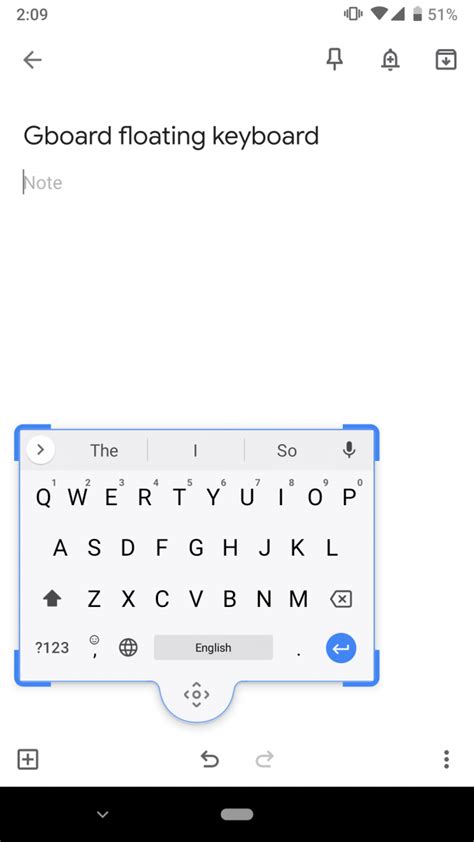 Gboard On Android Gets A Floating Keyboard Mode