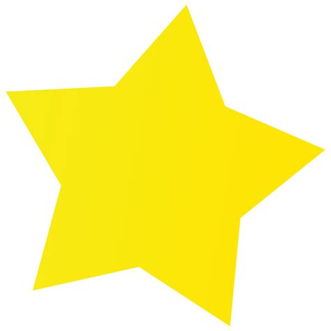 Yellow Star Shape - ClipArt Best