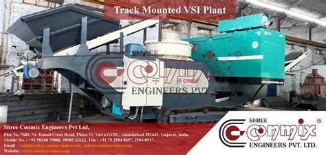 Track Mounted Vsi Conmix Crusher