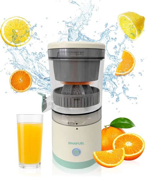 Amazon BINAFUEL Orange Juice Squeezer Electric Citrus Juicer