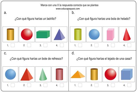 Formas Y Figuras Geom Tricas Tridimensionales Primaria