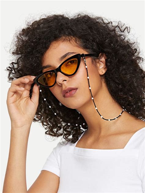 Beaded Sunglasses Chain Joyeria Beautiful Lentes