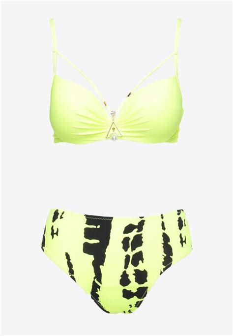 Costum De Baie Bikini Verde Deschis Born Be