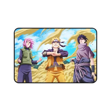 Naruto Mousepad Naruto Shippuden Desk Mat Naruto Uzumaki Xl Etsy