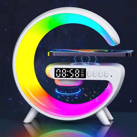 Настольная mini Гугл смарт лампа ночник G-Smart Light Sound Machine G63 ...