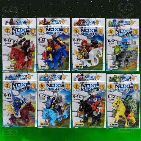 Jual Brick Id Nexo Knights Bricks Minifigure Nexo Knight Lavaria Beast