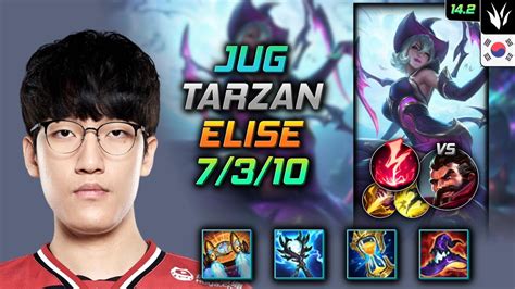 Elise Jungle Build Tarzan Hextech Rocketbelt Electrocute Lol Kr