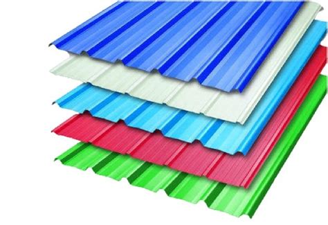 Aluminum Kamdhenu Colour Coated Roofing Sheet Thickness Of Sheet 0 45