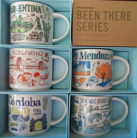 Tazas Mug Starbucks Colecci N Been Here Argentina X Completa