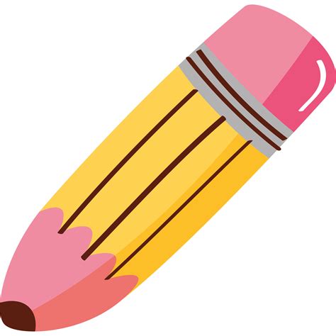 Pencil Graphite Supply Isolated Icon 24600404 PNG