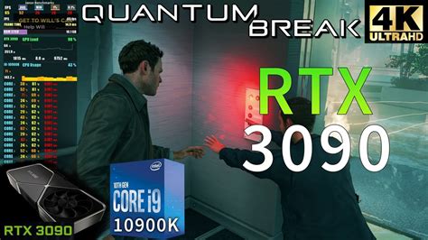 Quantum Break K Native Rtx I K Ghz Ultra Settings