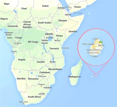 Mauritius Island 2025 - With Map