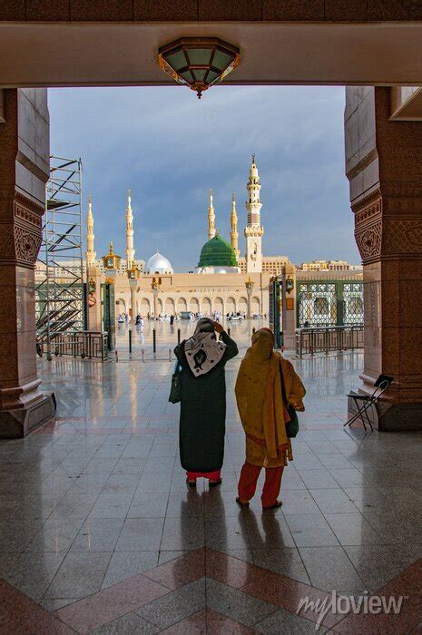 Beautiful Daytime Shots Of Masjid Al Nabawi • Adesivos Para A Parede