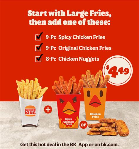 Burger King Chicken Tenders Crown