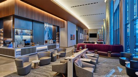 Delta Air Lines Opens New And Much Larger Sky Club At Ohare Chicago Business Journal