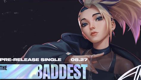 League Of Legends Comparte La Nueva Canción De Kda ‘the Baddest K