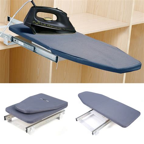 Renviery Gray 180° Rotation Retractable Ironing Board Push And Pull