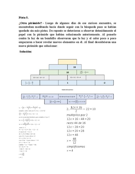 Pista Matematicas Matem Ticas Financieras Pista Otra Pir Mide