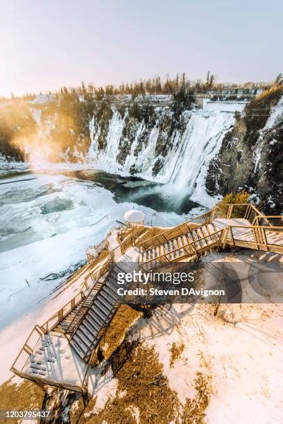 55 Montmorency Falls Winter Stock Photos, High-Res Pictures, and Images ...