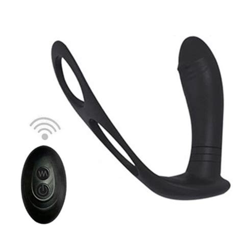 Vibromasseur anal télécommandé pour homme masturbateur masculin