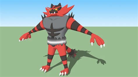 Incineroar Pok Mon Sun And Moon D Warehouse