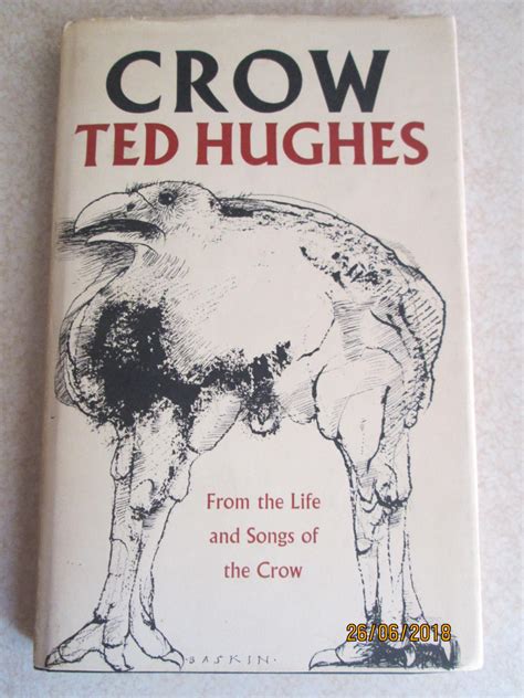 Crow Signed By Michael Foot By Ted Hughes Good Hardcover 1970 First Edition Signed By