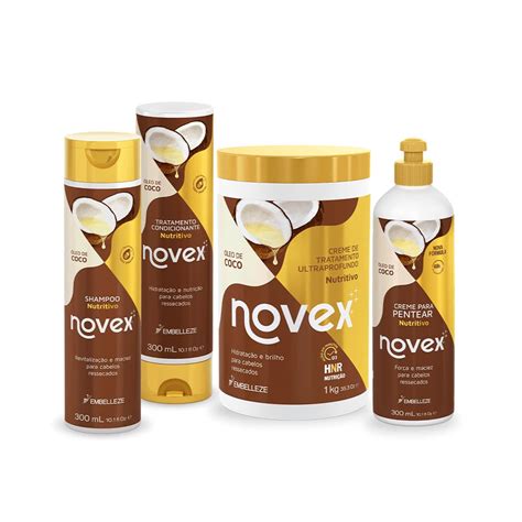 Kit Novex Óleo De Coco Embelleze