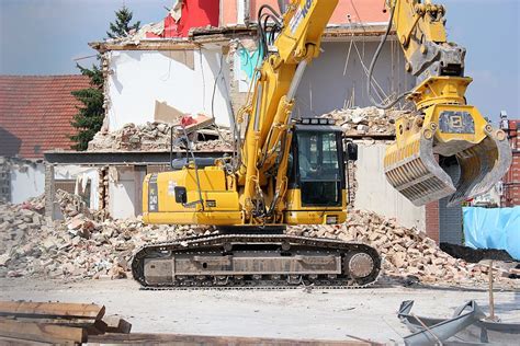 HD Wallpaper Excavators Demolition Construction Vehicle Crash