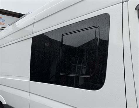 Mercedes Sprinter Swb Os Front Opening Window In Privacy Tint Vanpimps