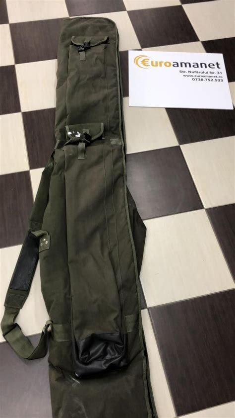Sac Depozitare Pentru Undite De Pescuit 3 Compartimente 160 Cm Verde