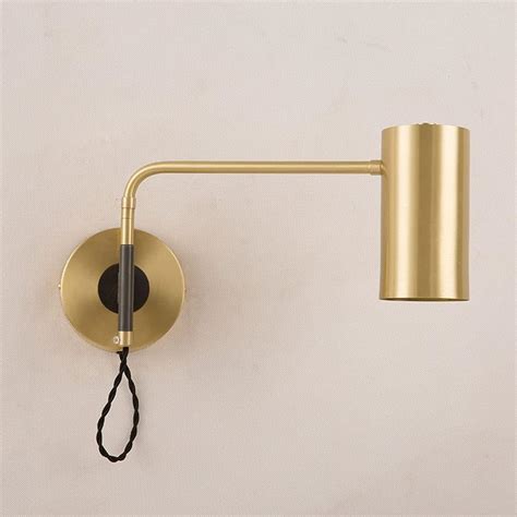 Modern Sconce Swing Arm Wall Mounted Lamp Metal Wall Swivel Light