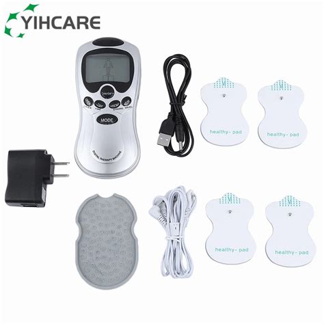 4 Electrode Tens Acupuncture Digital Therapy Machine Massager