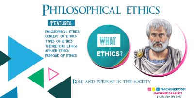 Philosophical Ethics: Role and Purpose in the Society - Machinep