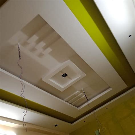 Modern Color Coated POP False Ceiling Thickness 6 5 Mm At Rs 50