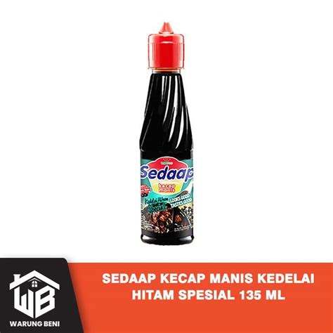 Jual Sedaap Kecap Manis Kedelai Hitam Spesial 135 Ml Di Seller Warung