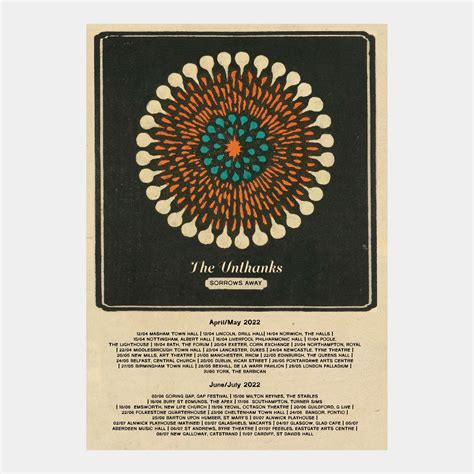 Sorrows Away Tour Art Print • The Unthanks