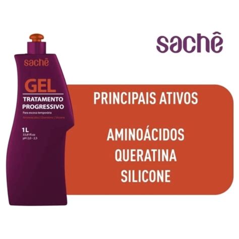 Escova Progressiva Sachê Professional Gel Beleza na Web