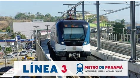 Línea 3 Metro de Panamá Mapa Estaciones y Recorrido