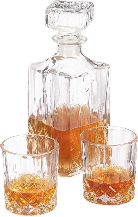 Whiskey Karaf Luxe Whiskey Set Met Karaf En Glazen Whiskey Cadeau