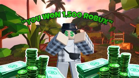 How I Won 1 500 Robux YouTube