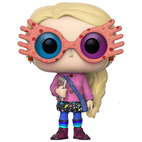 Figurine Pop Luna Lovegood Avec Lunettes Harry Potter Pas Cher