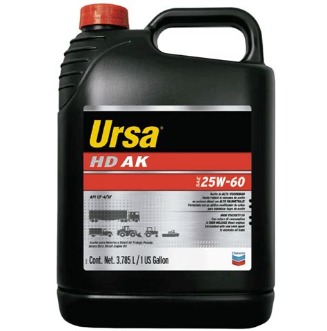 842071002879 Chevron Ursa Hd Ak 25w60 Galón