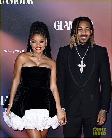 Halle Bailey Stuns on Red Carpet with Boyfriend DDG at Glamour Women of ...