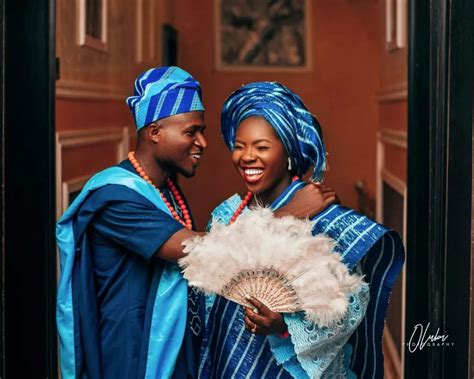 Best Yoruba Traditional Wedding Attire