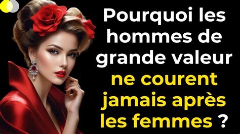 Raisons Pour Lesquelles Les Hommes De Grande Valeur Ne Courent